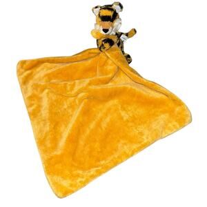 Jellycat Baby Bashful Orange Tiger Plush Blanket Soother Security Lovey
